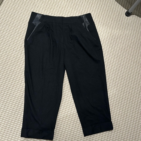 Robert Rodriguez winter crop pants with cuff - Picture 1 of 6